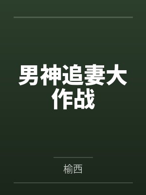 男神追妻大作战封面