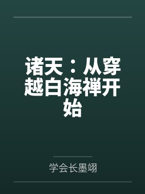诸天:从穿越白海禅开始封面