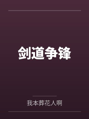 剑道争锋封面