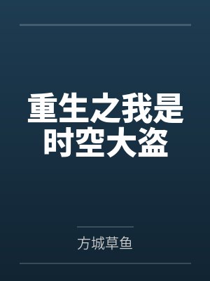 重生之我是时空大盗封面