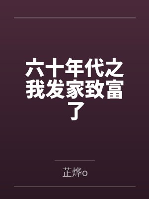 六十年代之我发家致富了封面