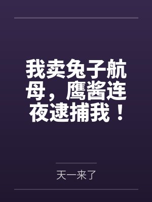 我卖兔子航母,鹰酱连夜逮捕我!封面