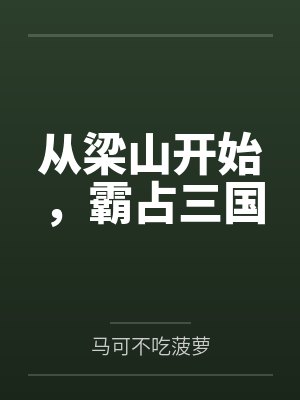 霸宋从梁山开始封面