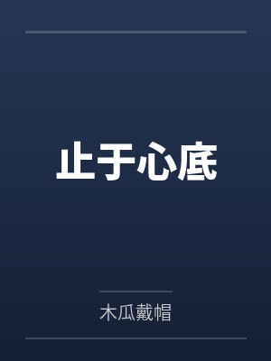 止于心底封面