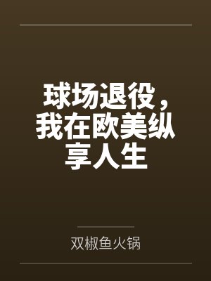 球场退役，我在欧美纵享人生封面