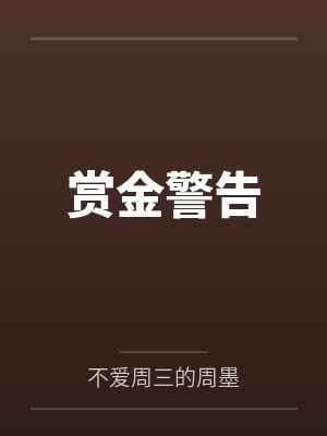 赏金警告封面