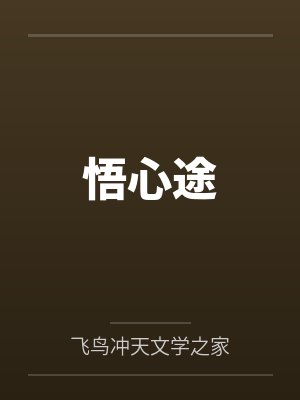 悟心途封面