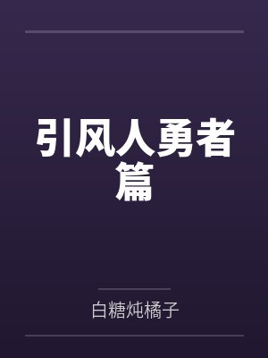 引风人勇者篇封面