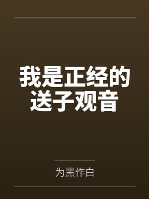 我是正经的送子观音封面