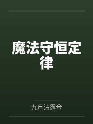 魔法守恒定律封面