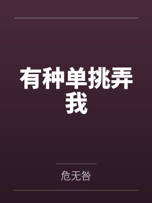 有种单挑弄我封面