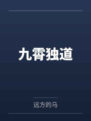 九霄独道封面
