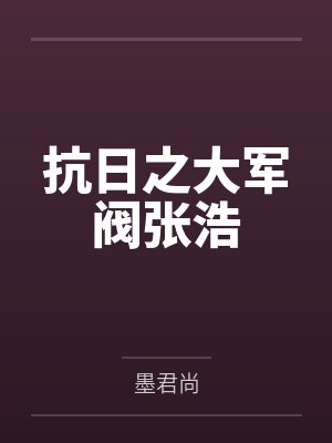 抗日之大军阀张浩小说封面