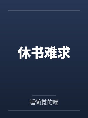 休书难求封面