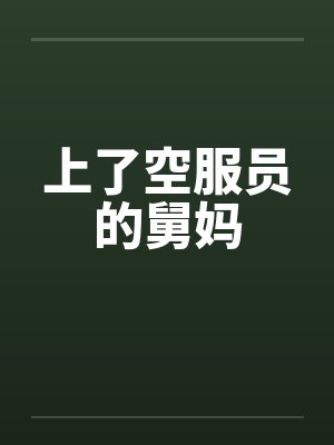 上了空服员的舅妈封面