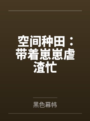 空间种田:带着崽崽虐渣忙封面