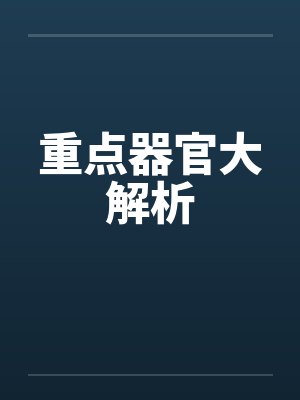重点器官大解析封面