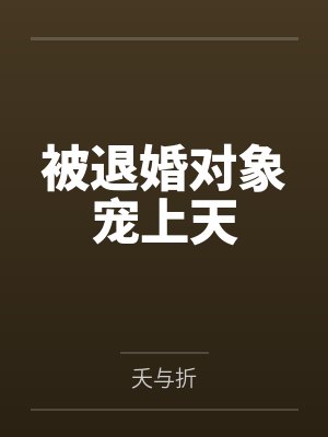 被退婚对象宠上天封面