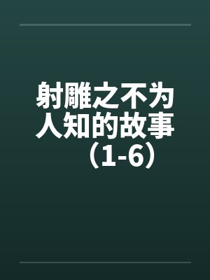 射雕之不为人知的故事（1-6）封面