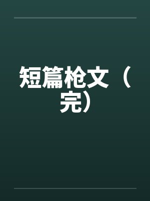 短篇枪文（完）封面