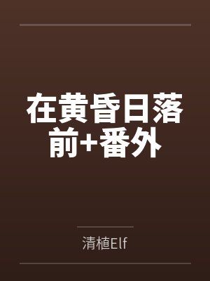在黄昏日落前+番外封面