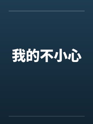 我的不小心封面