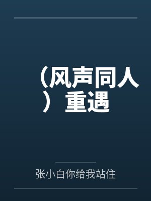 （风声同人）重遇封面