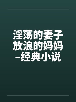 淫荡的妻子放浪的妈妈–经典小说系列封面