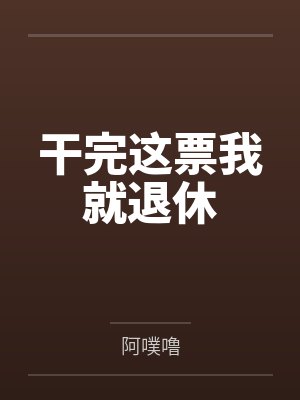 干完这票我就退休封面