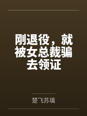 刚退役，就被女总裁骗去领证封面