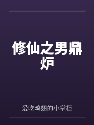 修仙之男鼎炉封面