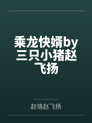 乘龙快婿by三只小猪赵飞扬封面