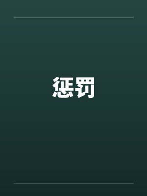 惩罚封面