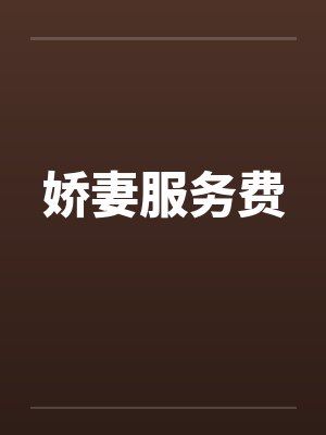 娇妻服务费封面