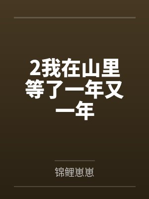 2我在山里等了一年又一年封面