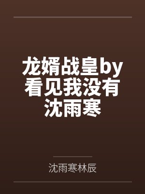 龙婿战皇by看见我没有沈雨寒封面