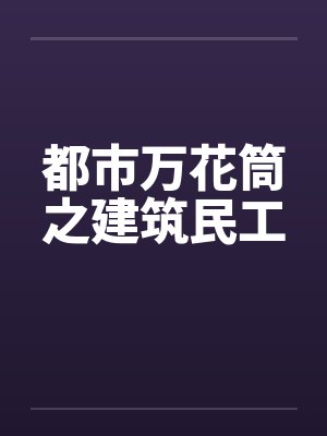 都市万花筒之建筑民工封面