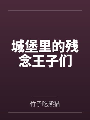 城堡里的残念王子们封面