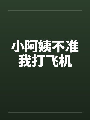 小阿姨不准我打飞机封面
