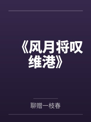 《风月将叹维港》封面