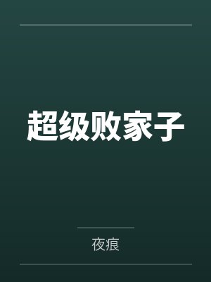 超级败家子封面