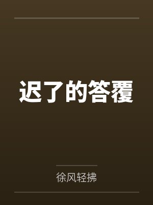 迟了的答覆封面